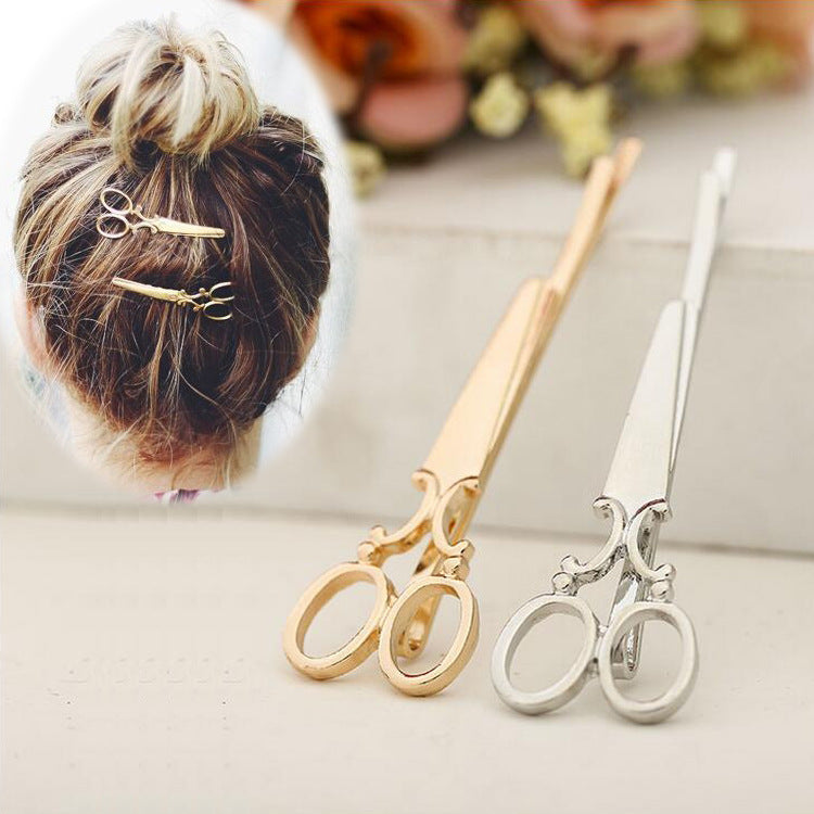 Scissors Alloy Hair Clips L3434