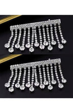 Tassel Rhinestone Hair Clip Set L3445