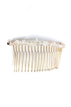Irregular Natural Stone Hair Comb L3446