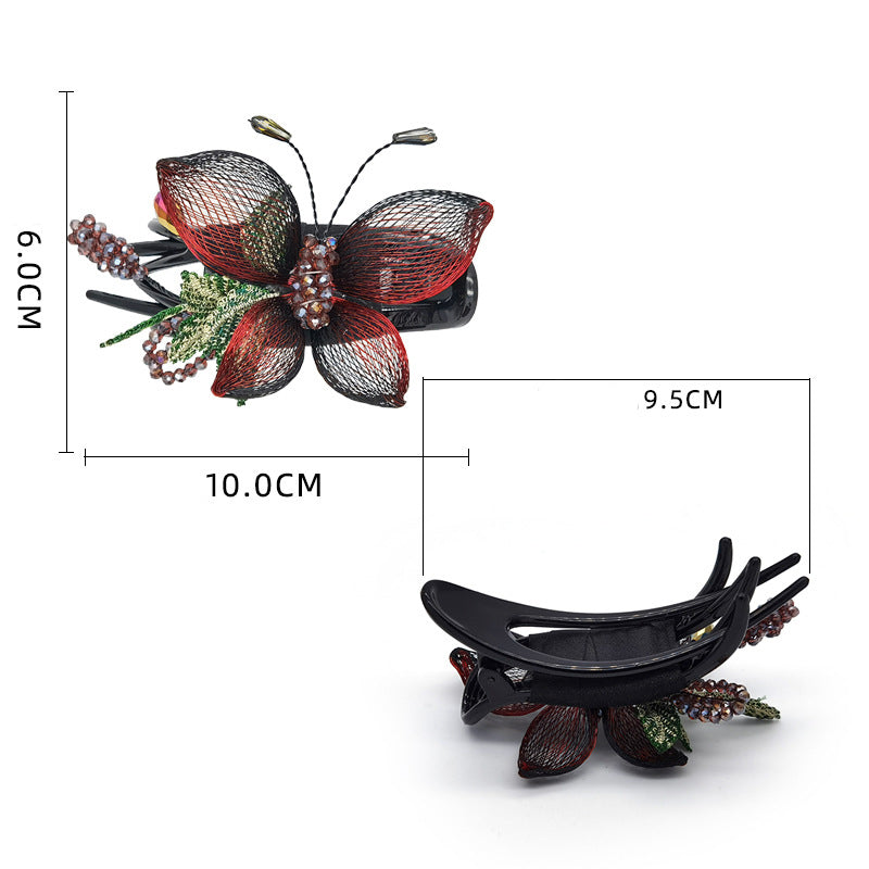 Butterfly copper Wire Hair Clip L3448