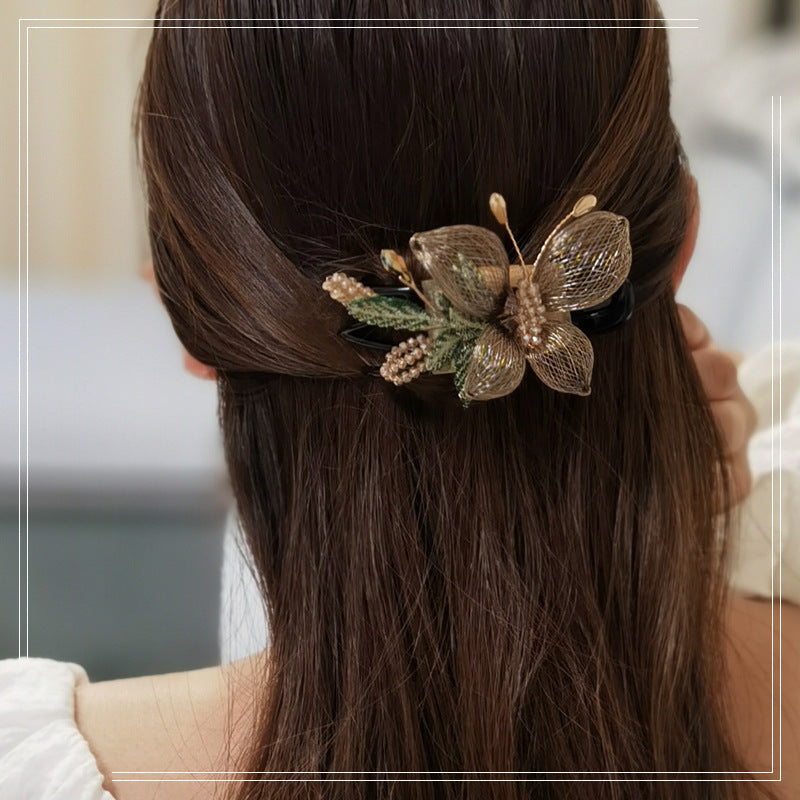 Butterfly copper Wire Hair Clip L3448