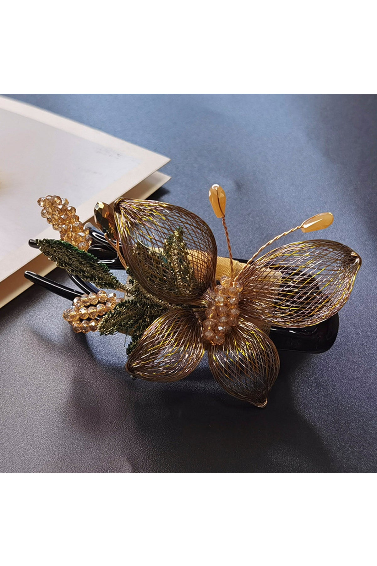 Butterfly copper Wire Hair Clip L3448