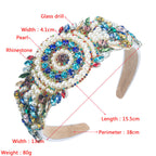 Pearl Rhinestone Headband L3475