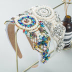 Pearl Rhinestone Headband L3475