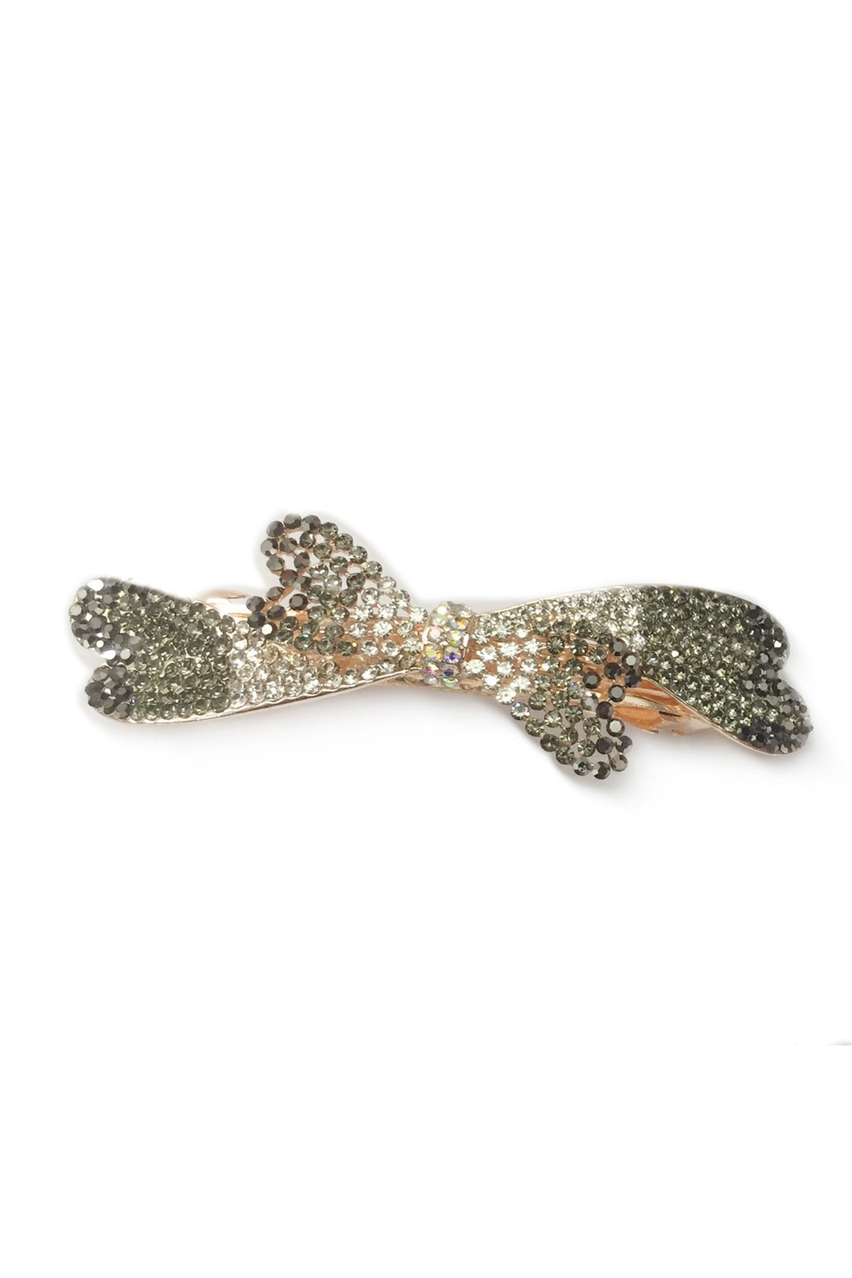 Bow Rhinestone Hair Clip L3496