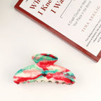 Printed Acrylic Hair Clip L3519