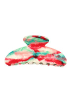 Printed Acrylic Hair Clip L3519