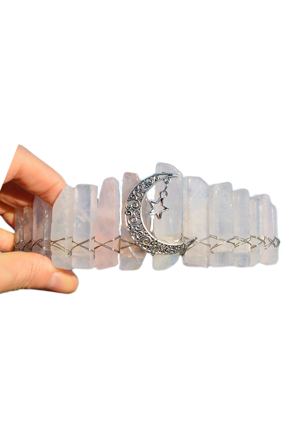 Moon Natural Stone Headband L3528