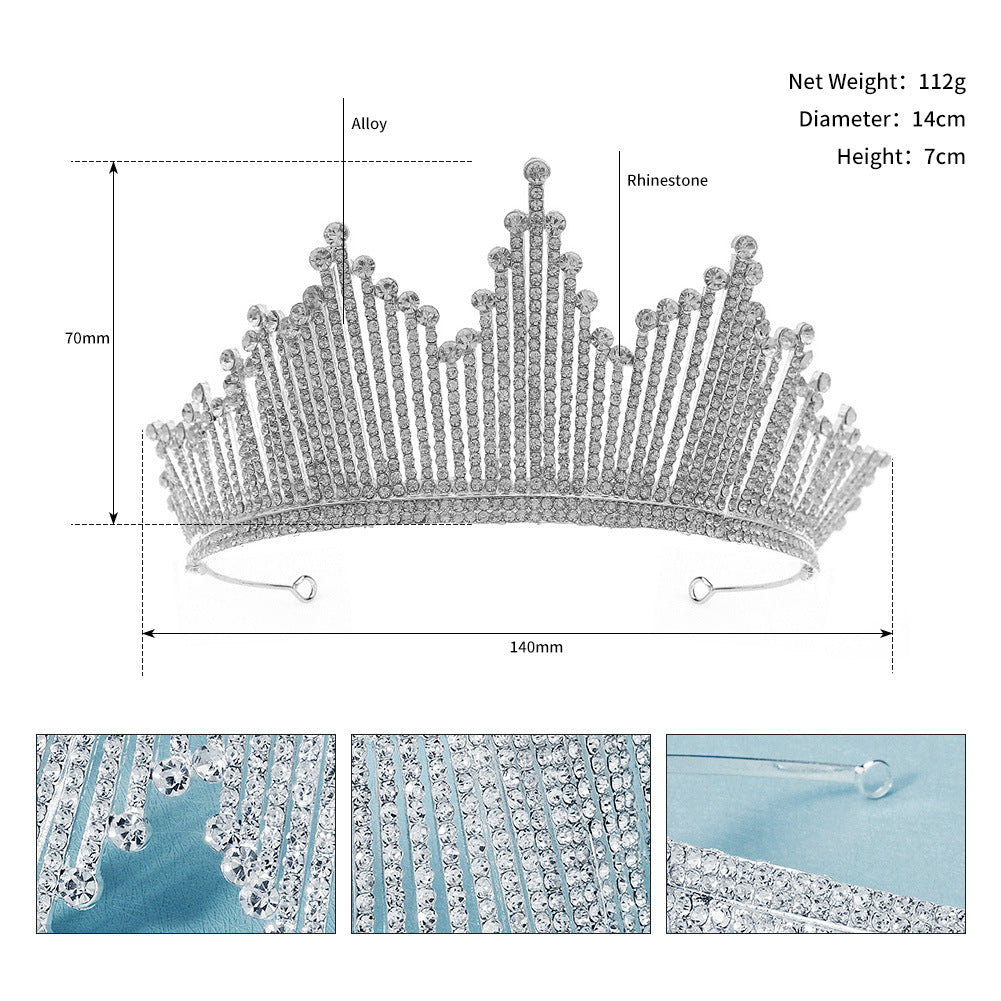 Crown Rhinestone Headband L3550