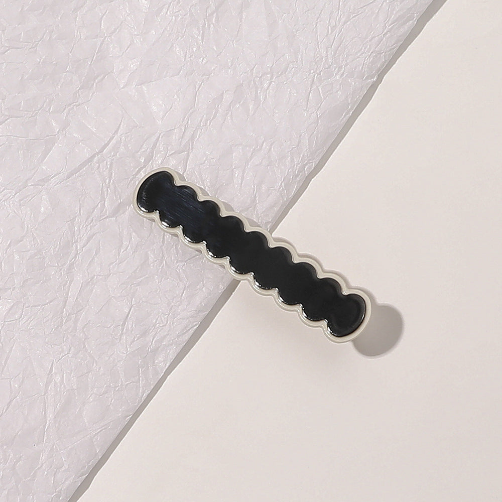 Rectangular Wave Hair Clip L3577