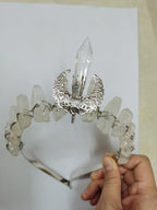 Moon Scepter Quartz Column Headband L3608