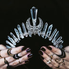 Moon Scepter Quartz Column Headband L3608