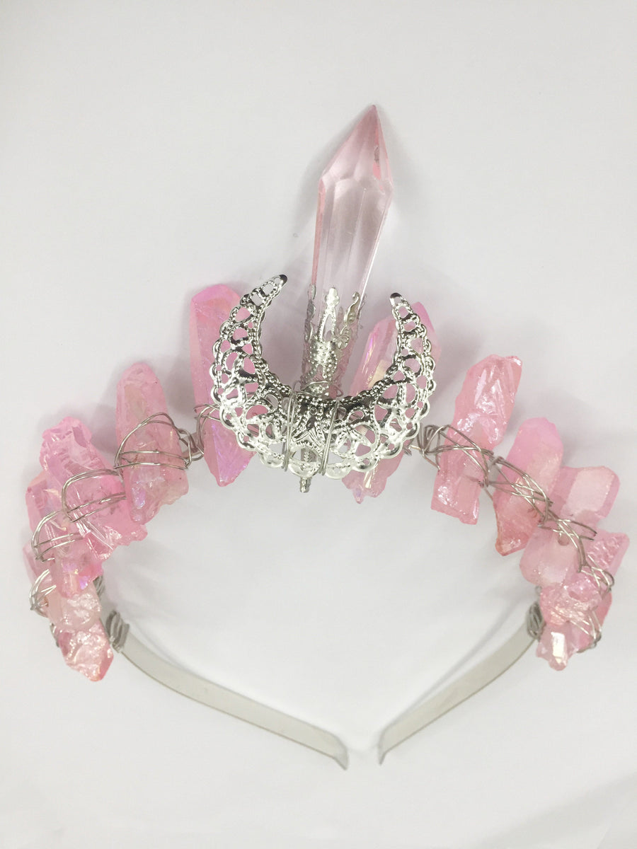 Moon Scepter Quartz Column Headband L3608