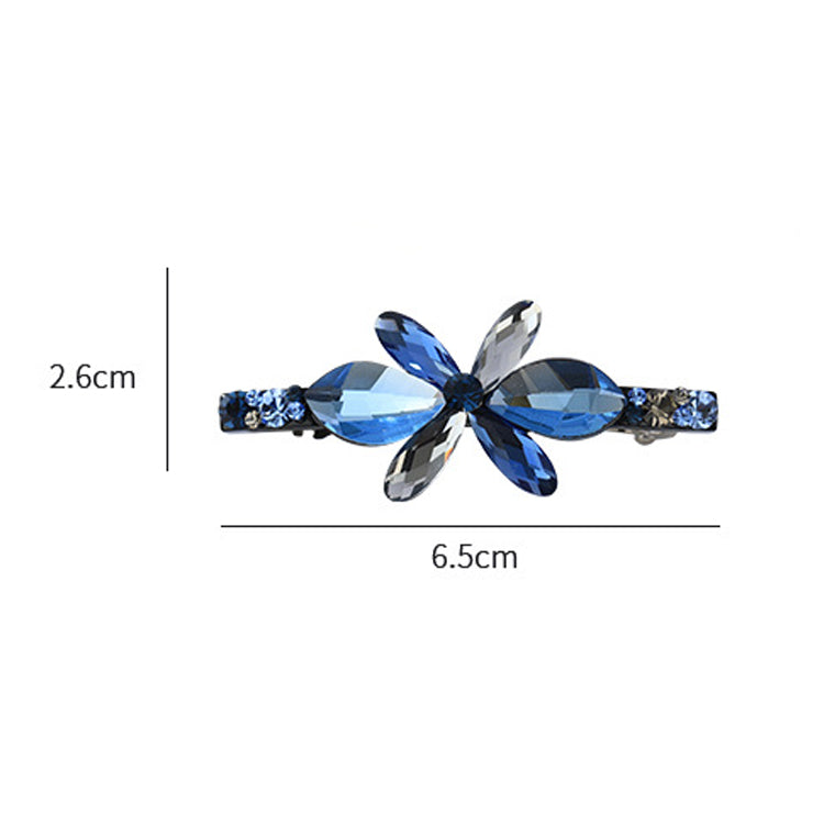 Flower Rhinestone Hair Clip L3734