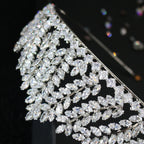 Cubic Zirconia Crown Hair Accessories L3746
