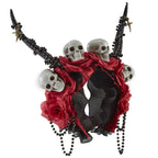 Gothic Horn Rose Headband L3782