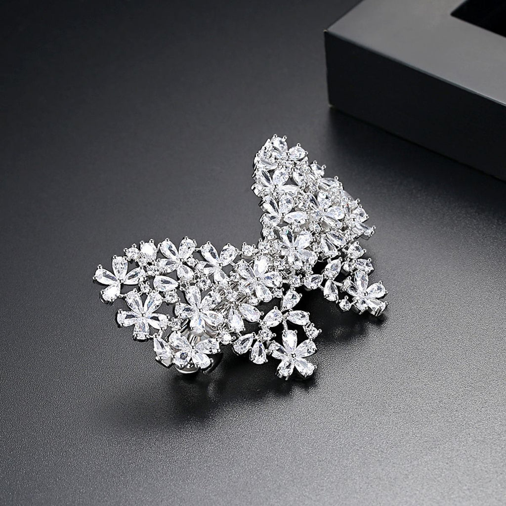 Butterfly Cubic Zirconia Pin L3784