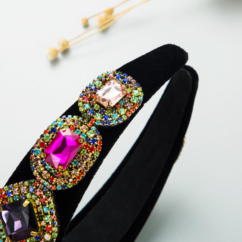 Baroque Rhinestone Headband L3819
