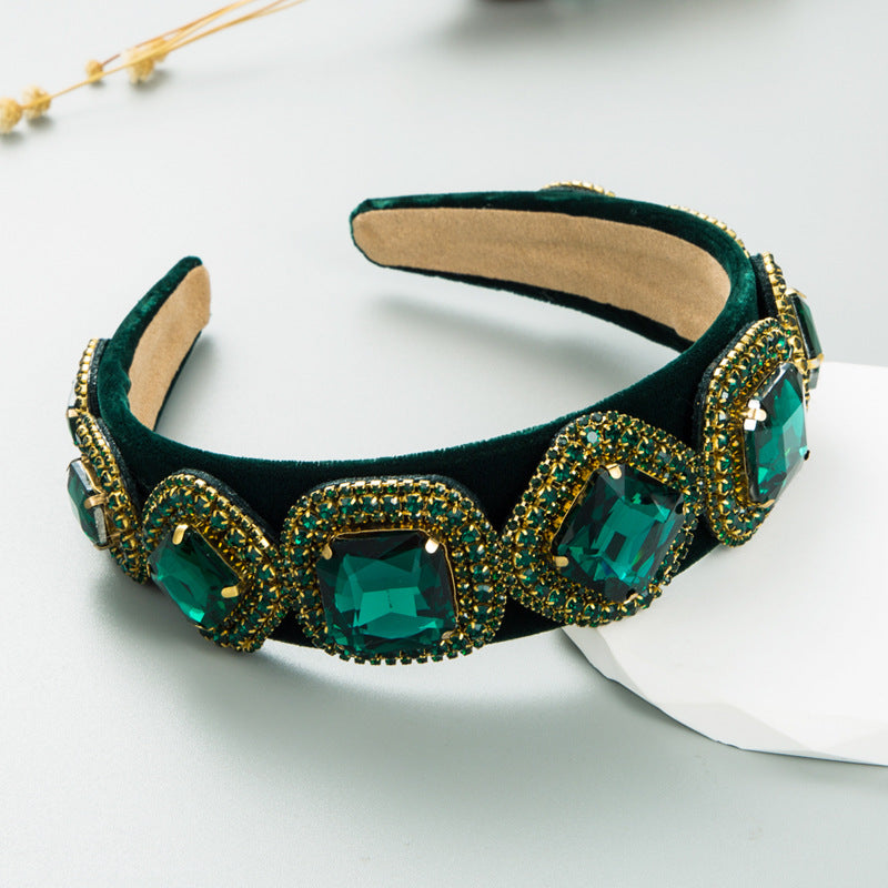 Baroque Rhinestone Headband L3819