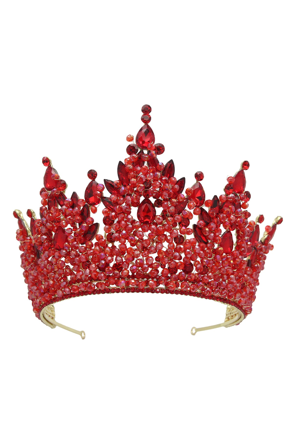 Rhinestone Crown Headband L3825