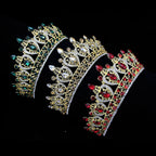 Rhinestone Crown Headband L3826