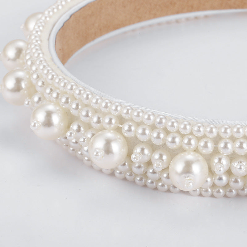Bride Pearl Headband L3838