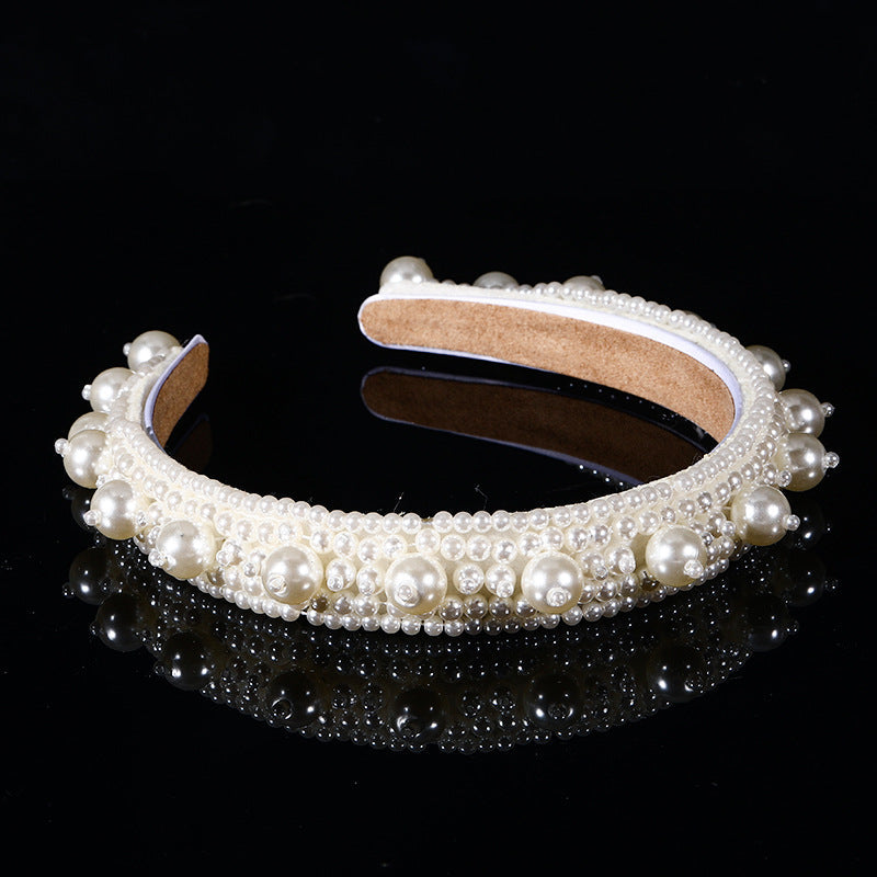 Bride Pearl Headband L3838