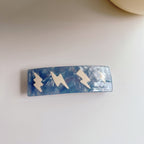 Lighting Rectangle Acrylic Hair Clip L3851