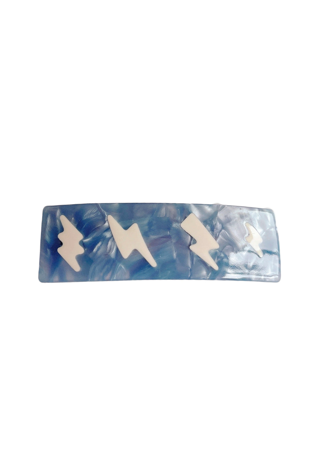 Lighting Rectangle Acrylic Hair Clip L3851
