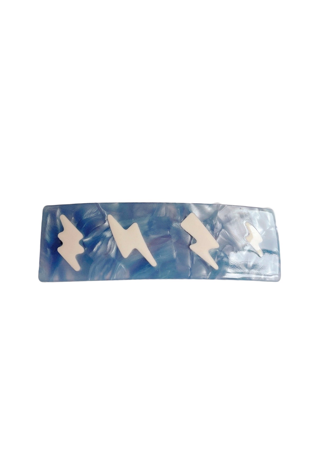 Lighting Rectangle Acrylic Hair Clip L3851