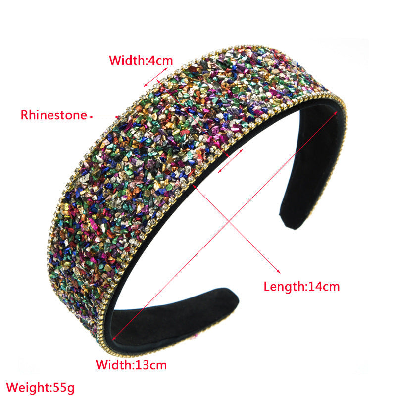 Baroque Rhinestone Headband L3863