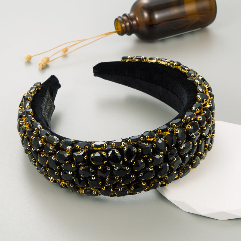 Glass Drill Sponge Headband L3869