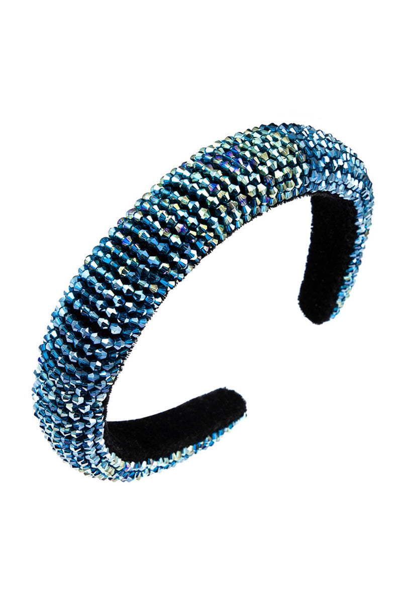 Crystal Bead Sponge Headband L3882