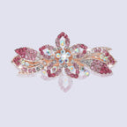 Floral Rhinestone Hair Clip L3924