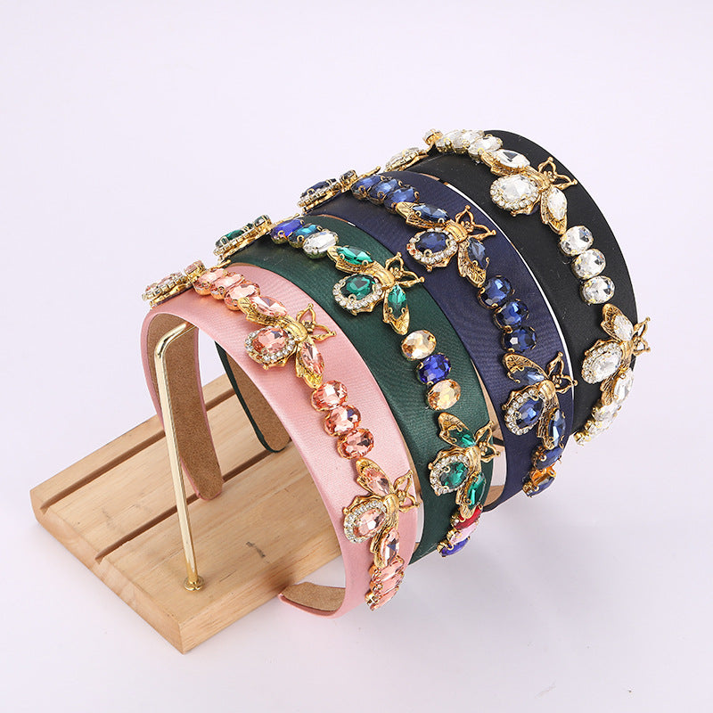 Bee Rhinestone Headband L3932