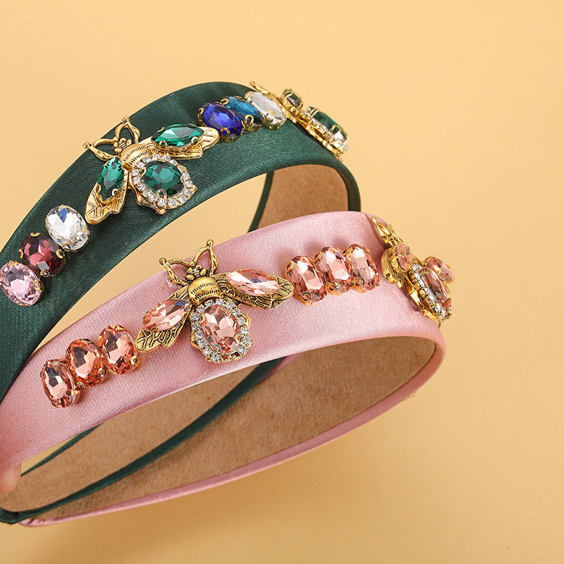 Bee Rhinestone Headband L3932