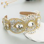 Baroque Rhinestone Headband L3946