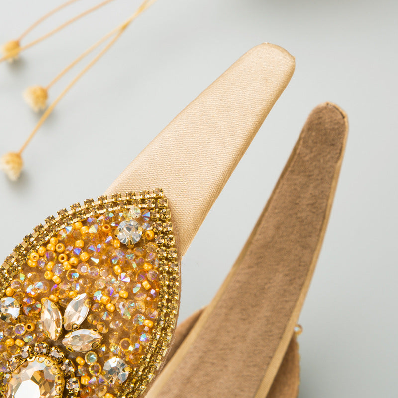 Baroque Rhinestone Headband L3946
