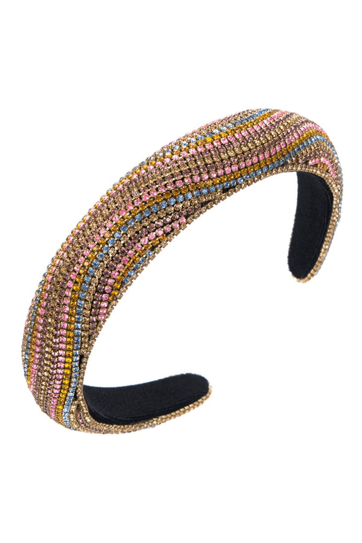 Rhinestone Sponge Headband L3948