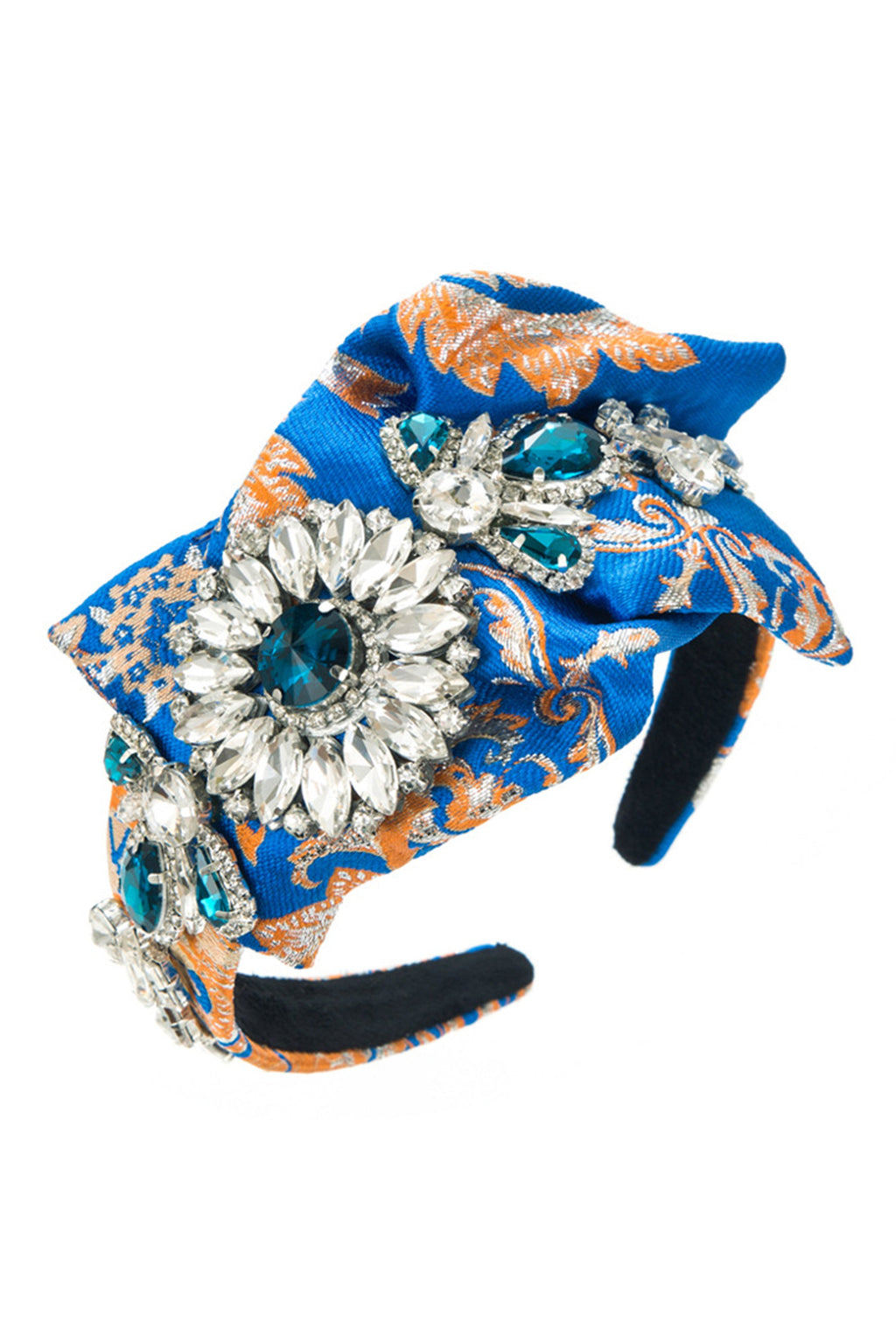 Baroque Bow Rhinestone Headband L3957