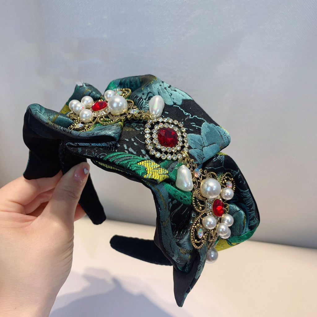 Baroque Rhinestone Headband L3987
