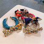 Baroque Rhinestone Bow Headband L3988