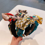 Baroque Rhinestone Bow Headband L3988