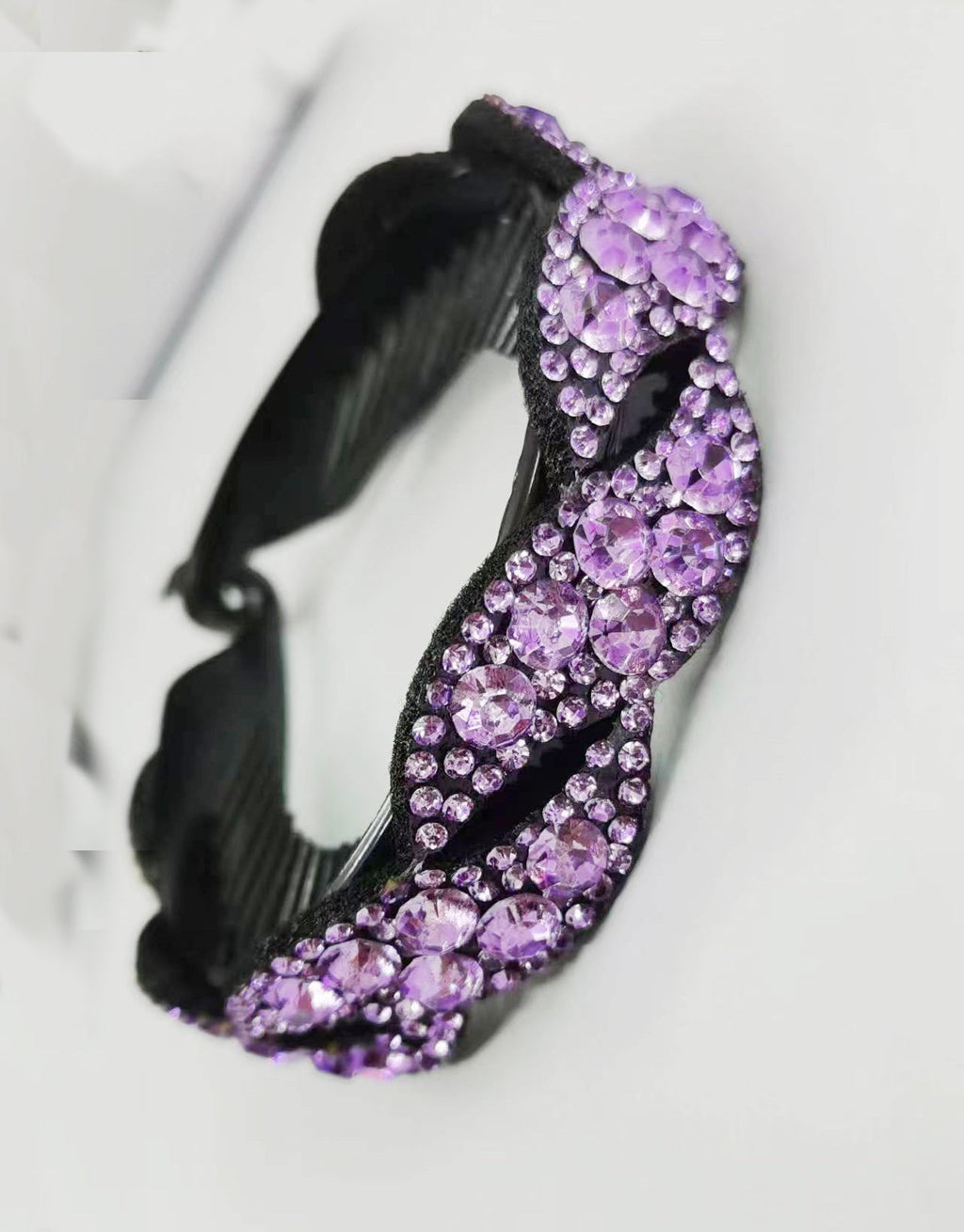 Rhinestone Coiler Hair Clip L4004