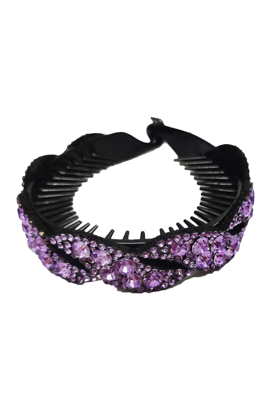 Rhinestone Coiler Hair Clip L4004