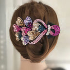 Floral Rhinestone Hair Clip L4005