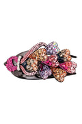 Floral Rhinestone Hair Clip L4005