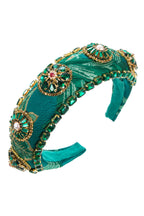 Baroque Rhinestone Embroidery Headband L4033