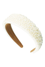 Pearl Crystal Headband L4060