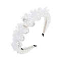 Floral Crystal Bead Headband L4066